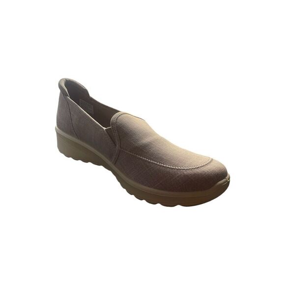 Skechers Women's Lovely Vibe Slip-On Canvas Vegan Comfy Memory Foam Size 11 - Picture 1 of 8